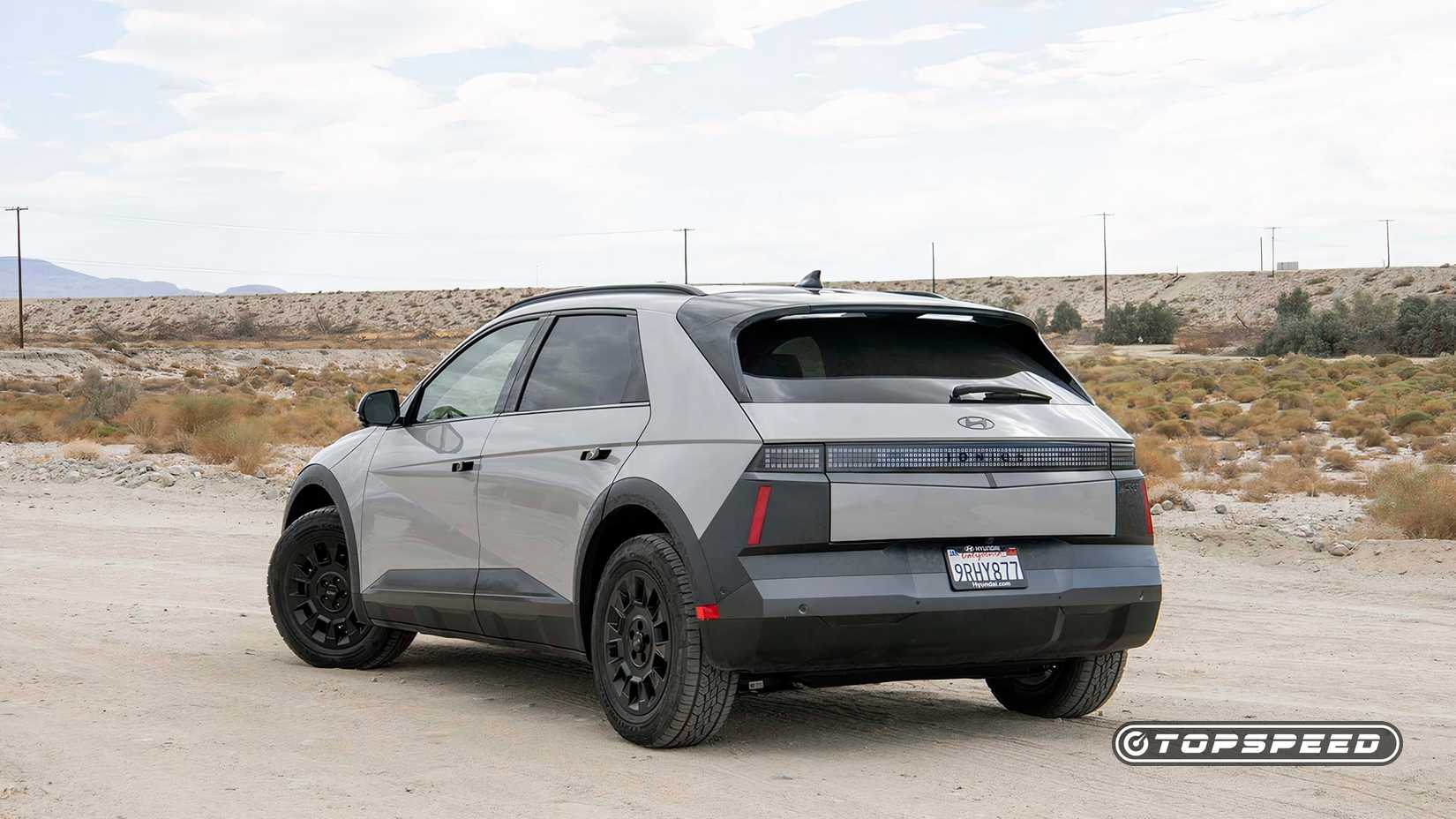 2025 Hyundai IONIQ 5 XRT Rear Three Quarter TopSpeed