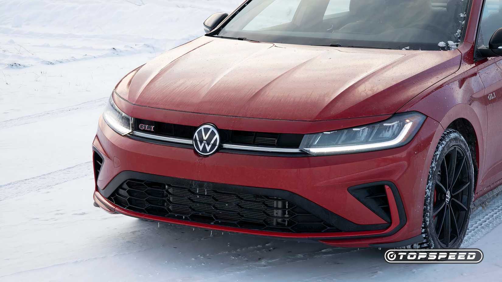 2025 Volkswagen Jetta GLI dianteiro TopSpeed