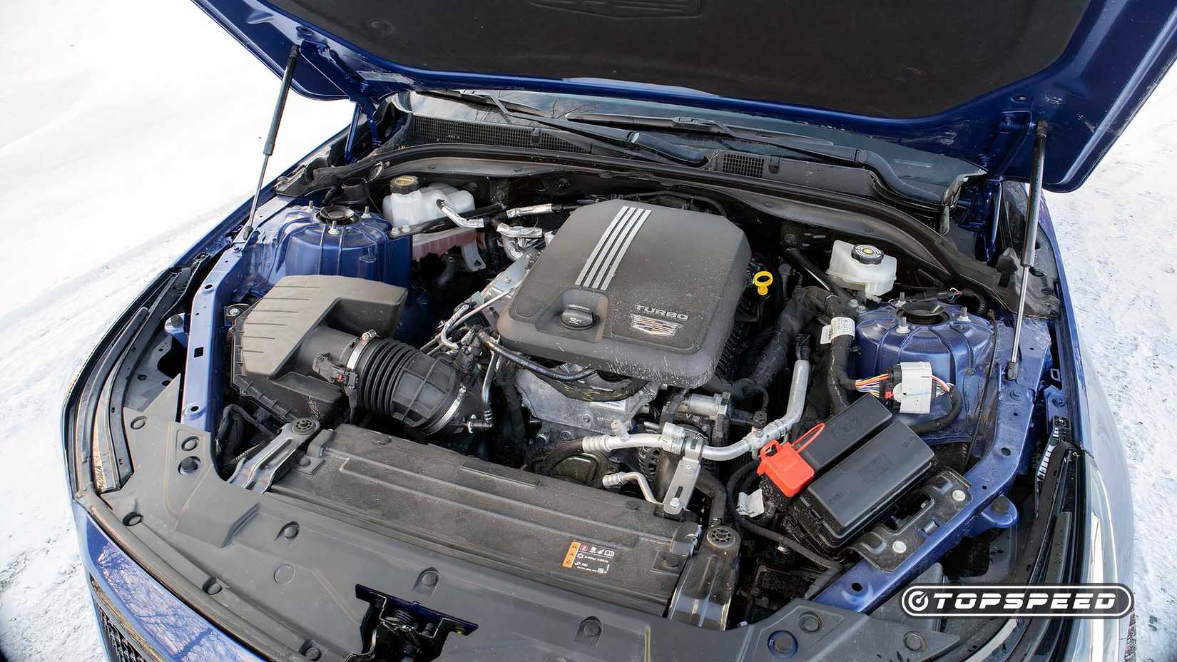 Velocidade máxima do motor Cadillac CT5 2025