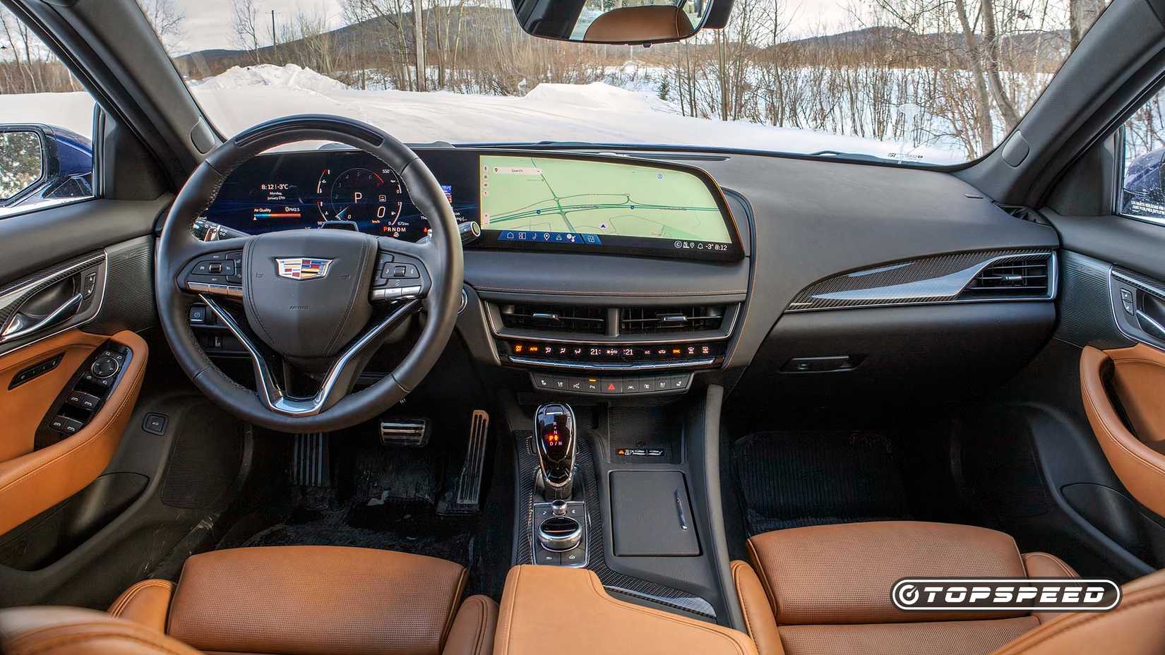 2025 Cadillac CT5 Full Dashboard TopSpeed