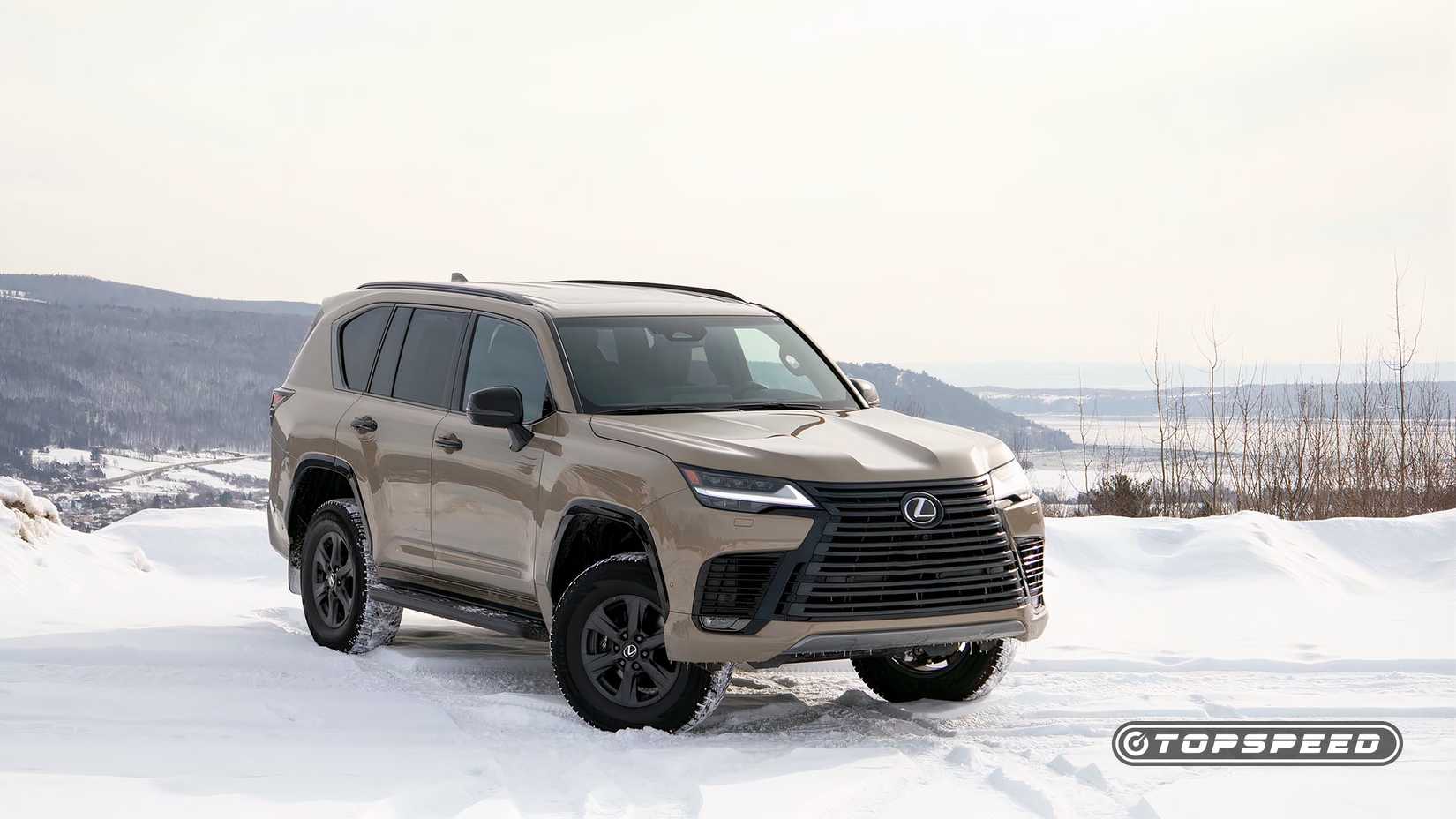 2025 Lexus LX700h Frente Três Quartos 1 TopSpeed