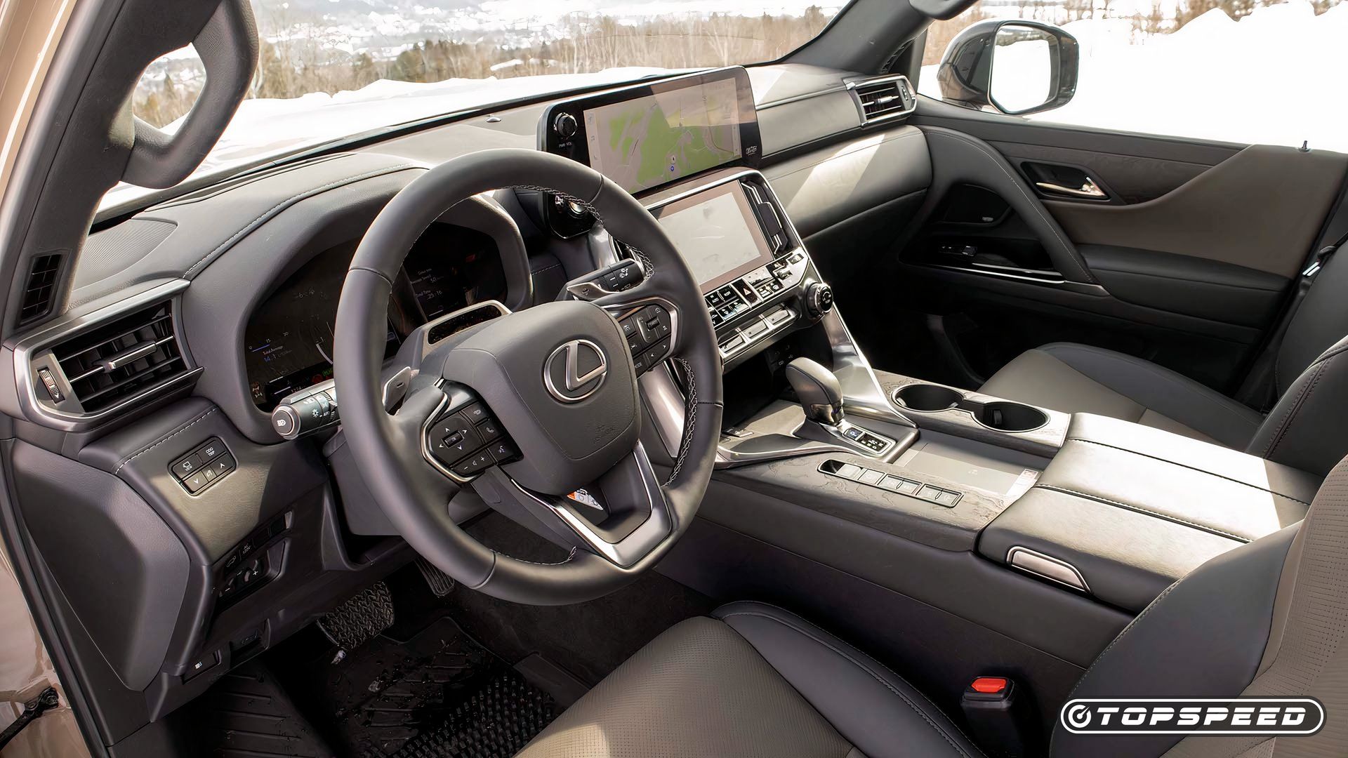 2025 Lexus LX700h Interior TopSpeed