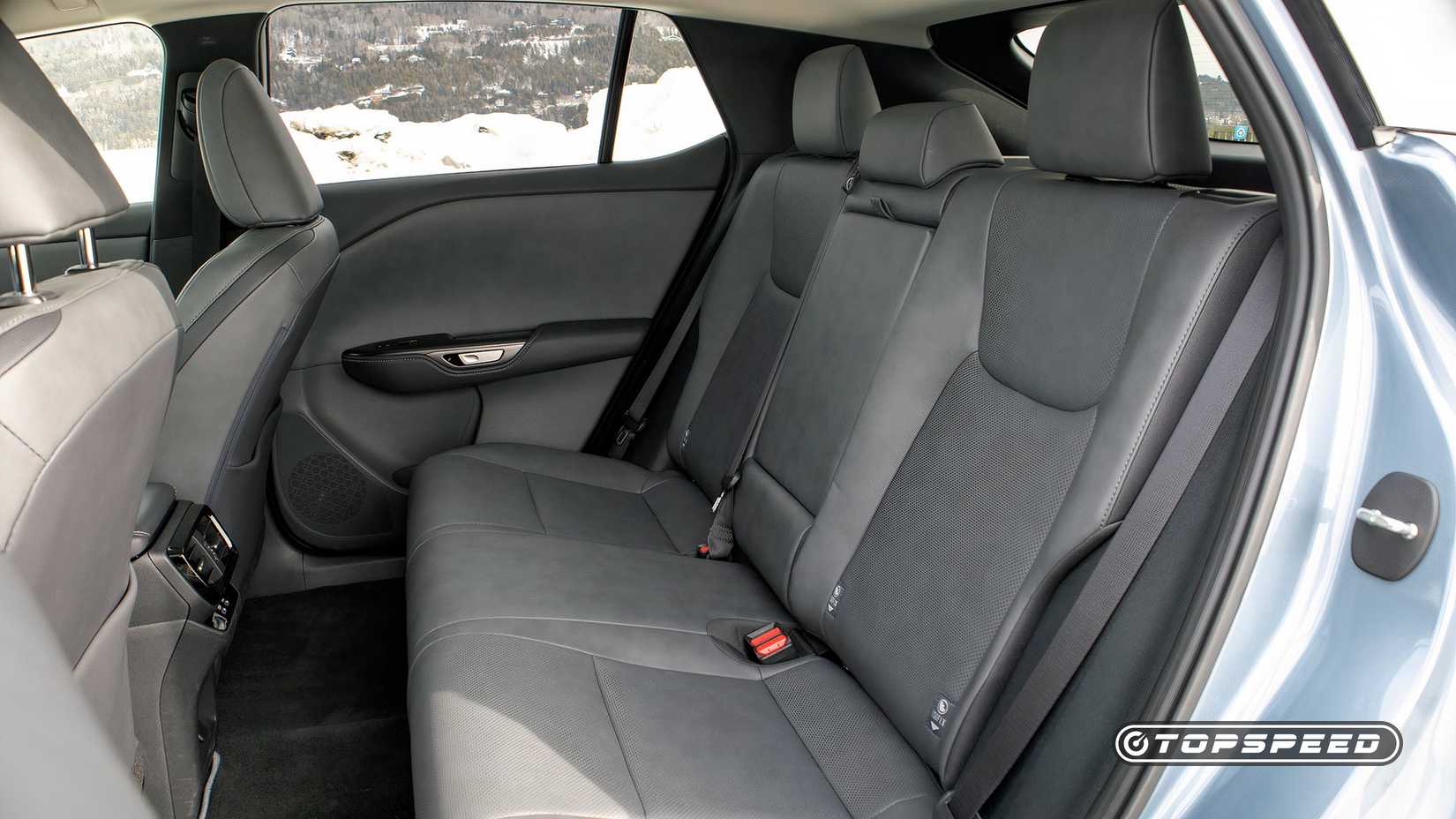 2025 Lexus RZ450e Rear Seats 1 TopSpeed