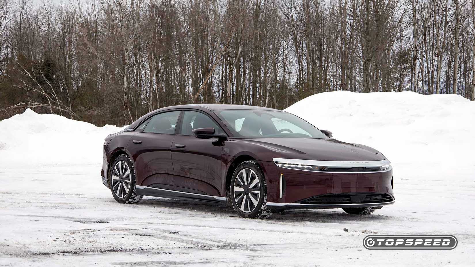 2025 Lucid Air Touring Front Side TopSpeed