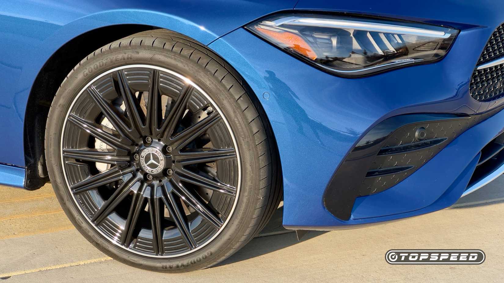 2025 Mercedes-Benz CLE450 Cabriolet exterior right front corner detail-1