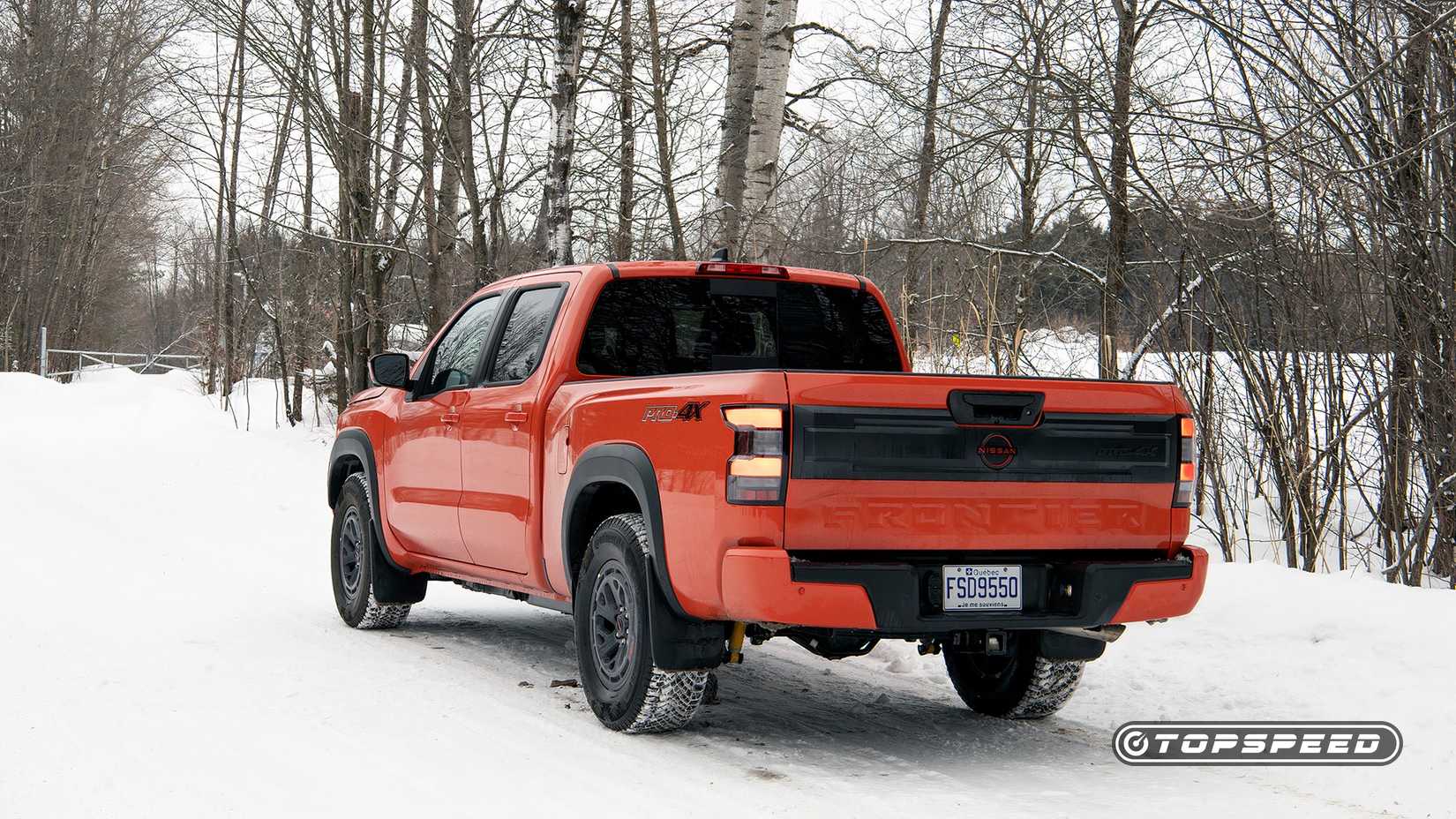 2025 Nissan Frontier Pro-4X Rear Side TopSpeed