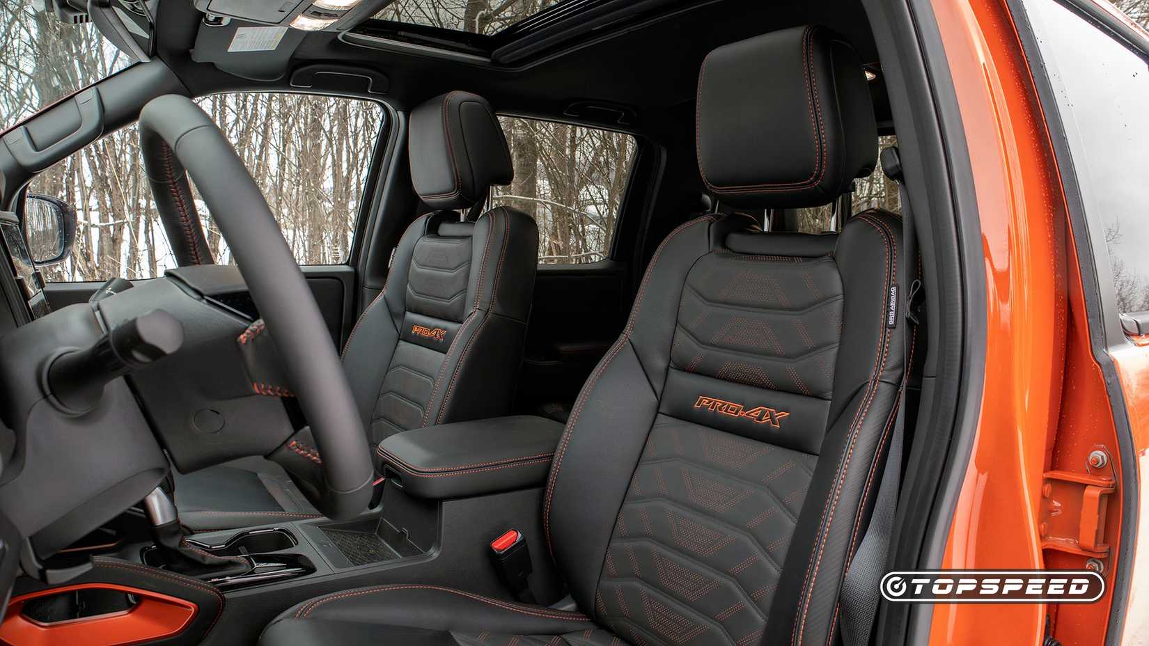 2025 Nissan Frontier Pro-4X Seats TopSpeed