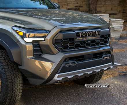 Pára-choque dianteiro Toyota Tacoma Trailhunter 2025