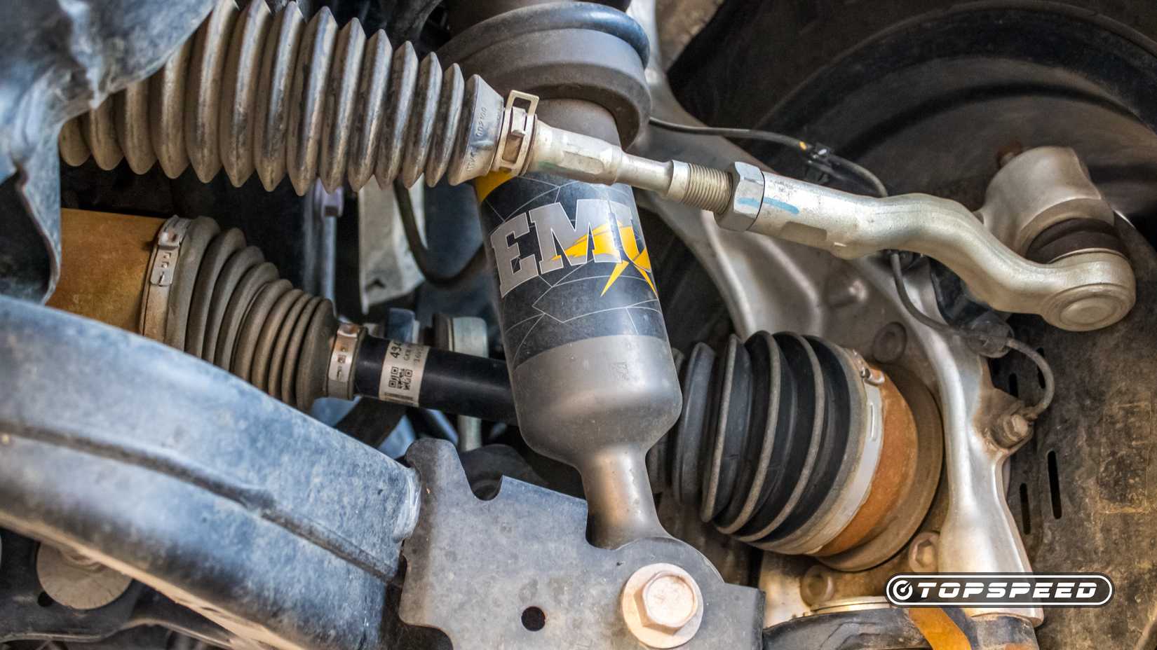 2025 Toyota Tacoma Trailhunter suspension