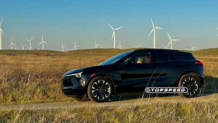 Chevrolet Blazer EV RS AWD Exterior Esquerdo Perfil-1