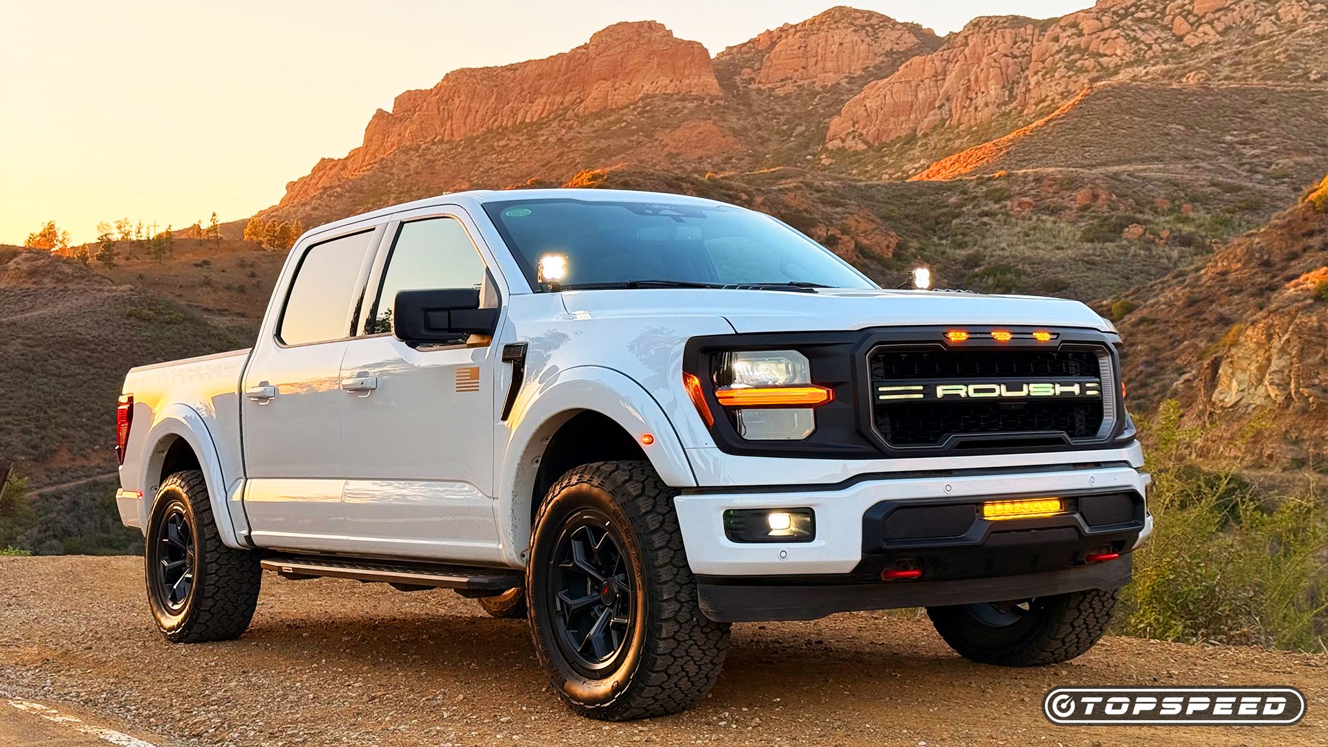 White 2025 Roush Ford F-150