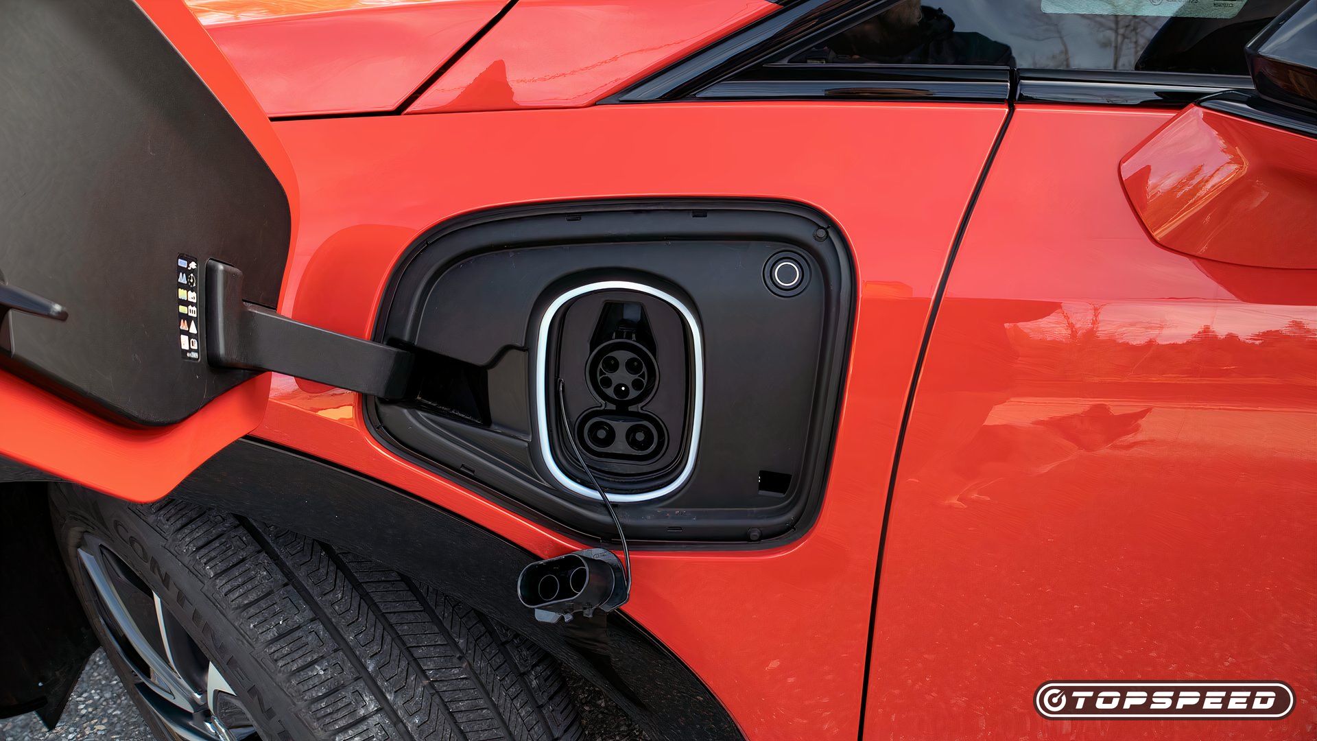 2026 Cadillac OPTIQ native NACS charge port