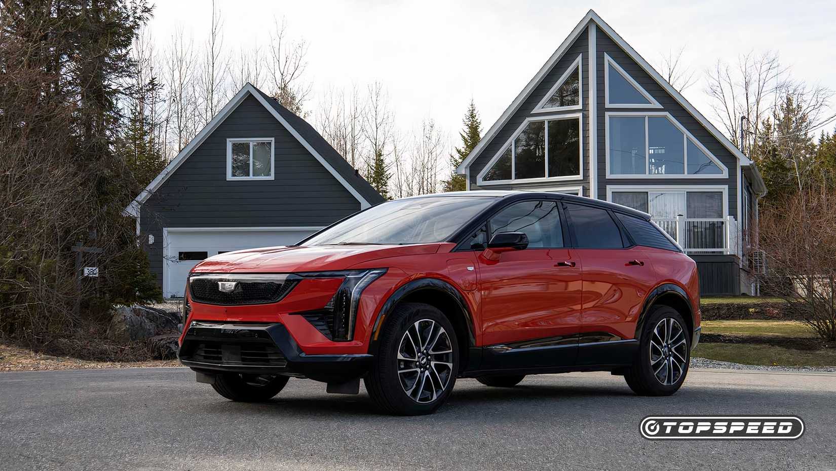 2025 Cadillac OPTIQ Front Side TopSpeed