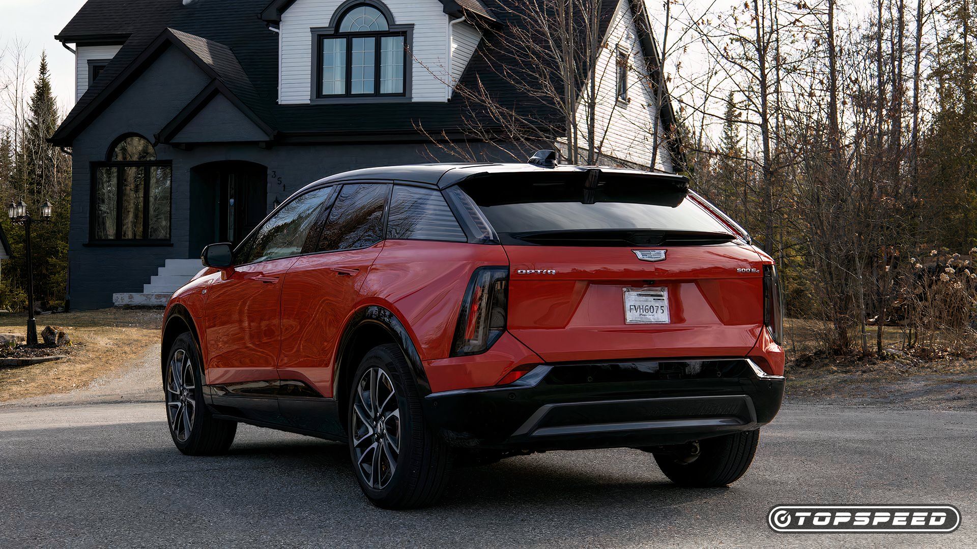 2026 Cadillac OPTIQ rear side angle