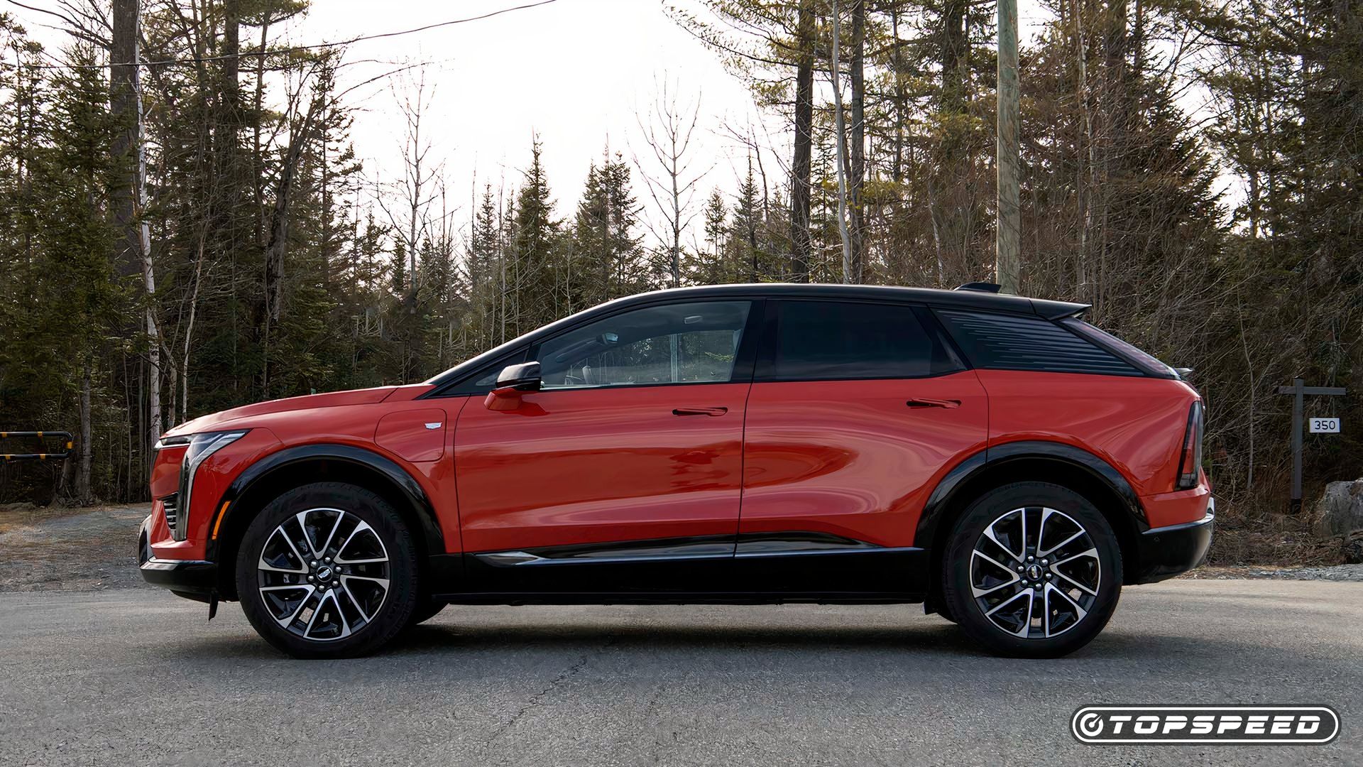 2026 Cadillac OPTIQ side profile