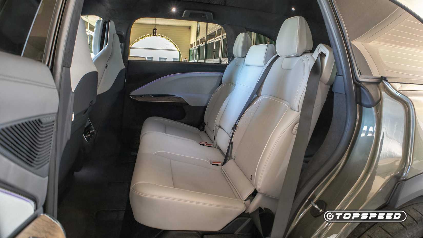 2025 Lucid Gravity Rear Seats TopSpeed