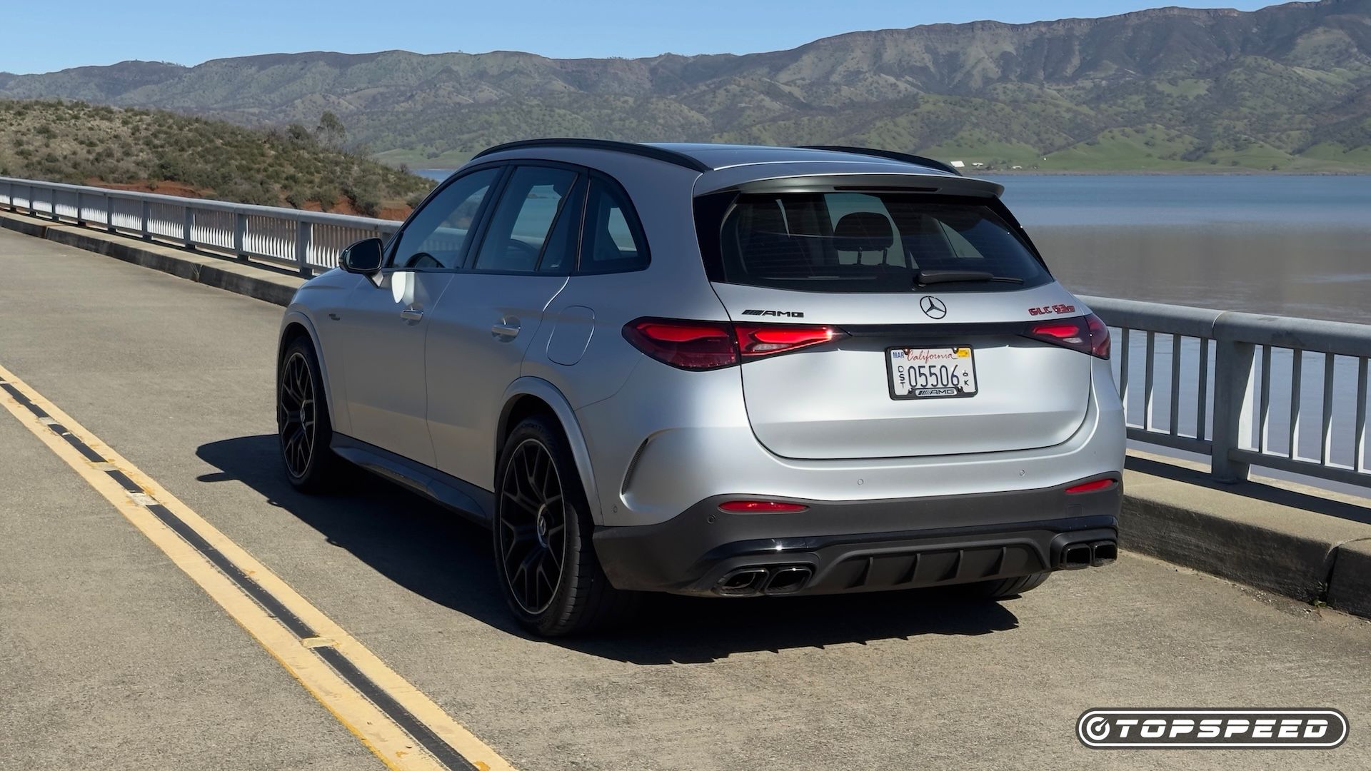 2025 Mercedes-AMG GLC63S Exterior - Rear 3.25 view