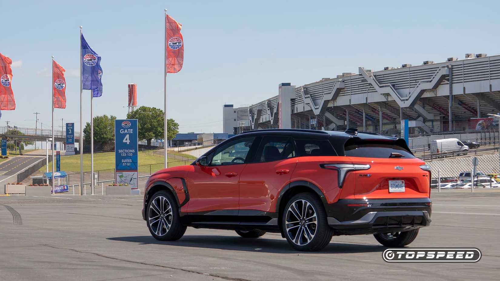 Chevrolet Blazer EV SS Rear Three Quarter TopSpeed