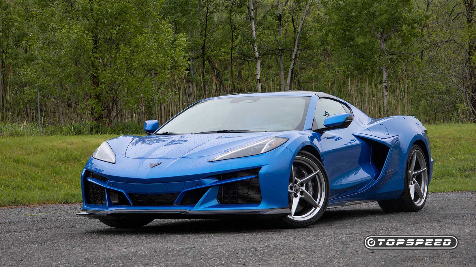 2025 Chevrolet Corvette E-Ray Front Three Quarter TopSpeed