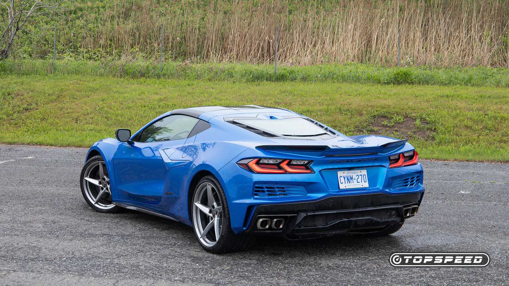 2025 Chevrolet Corvette E-Ray Rear Three Quarter 1 TopSpeed