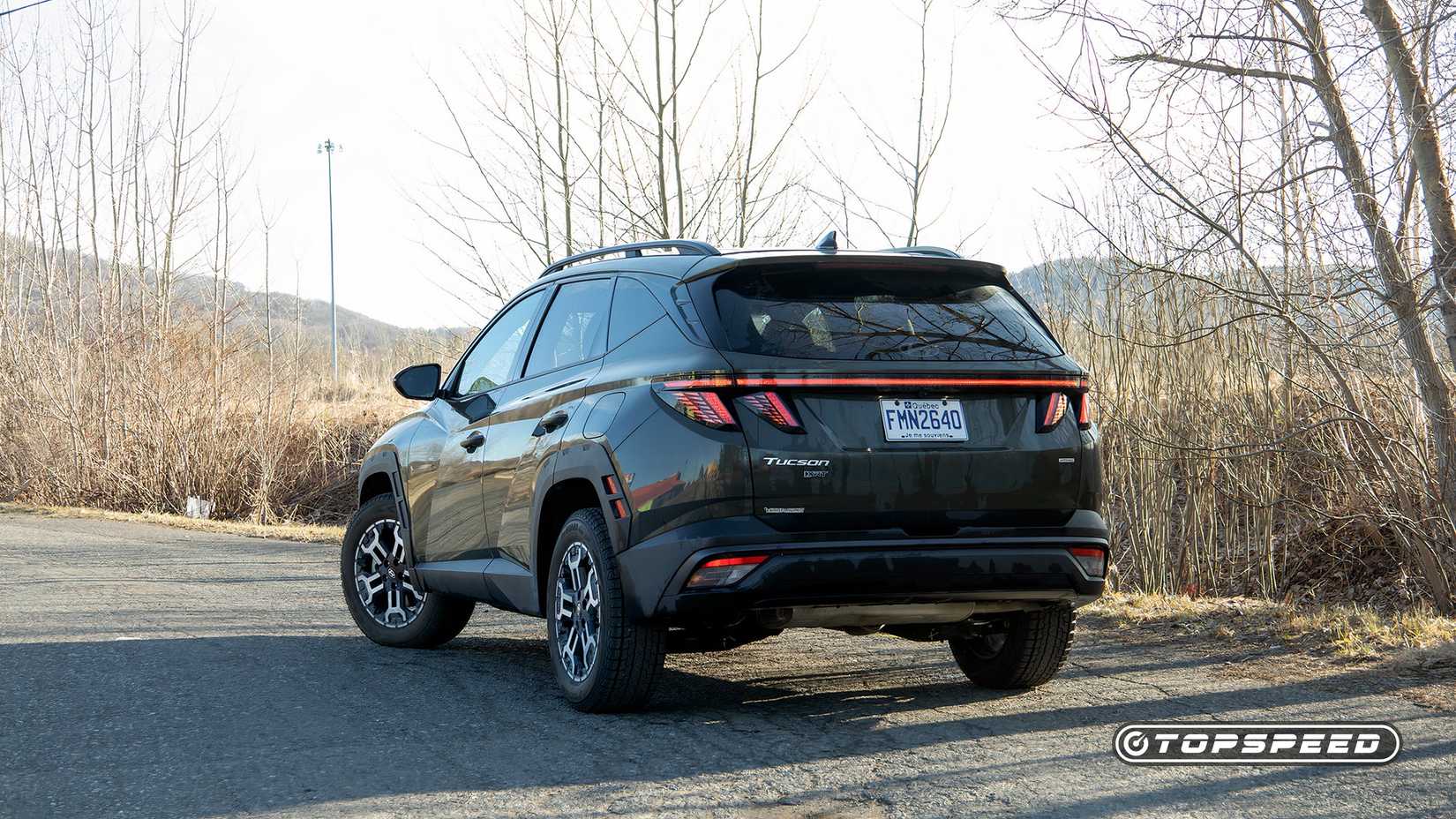 2025 Hyundai Tucson XRT Rear Three Quarter TopSpeed
