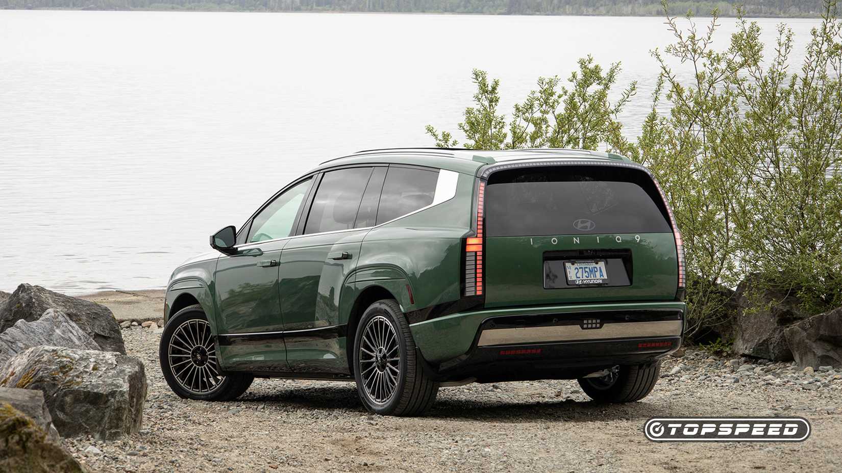 2026 Hyundai Ioniq 9 Traseira Três Quartos TopSpeed