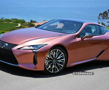 2025 Cobre Lexus LC500 frontal 3/4