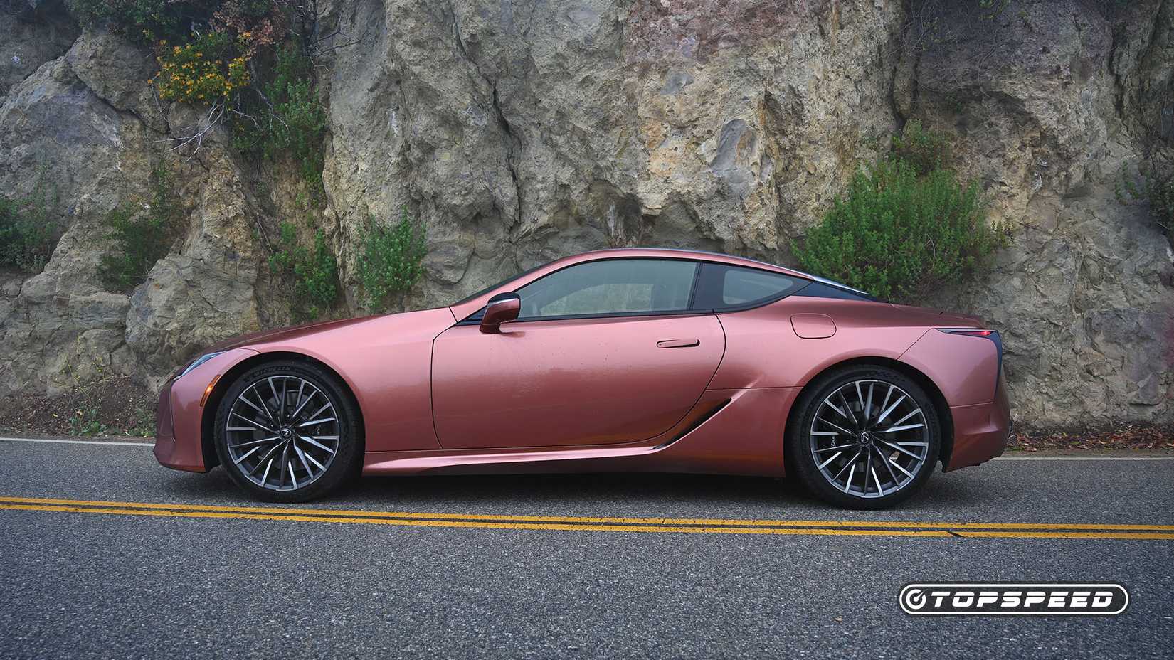 2025 Lexus LC500 side view