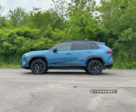 2025 Toyota RAV4 XSE Perfil de tração integral 02