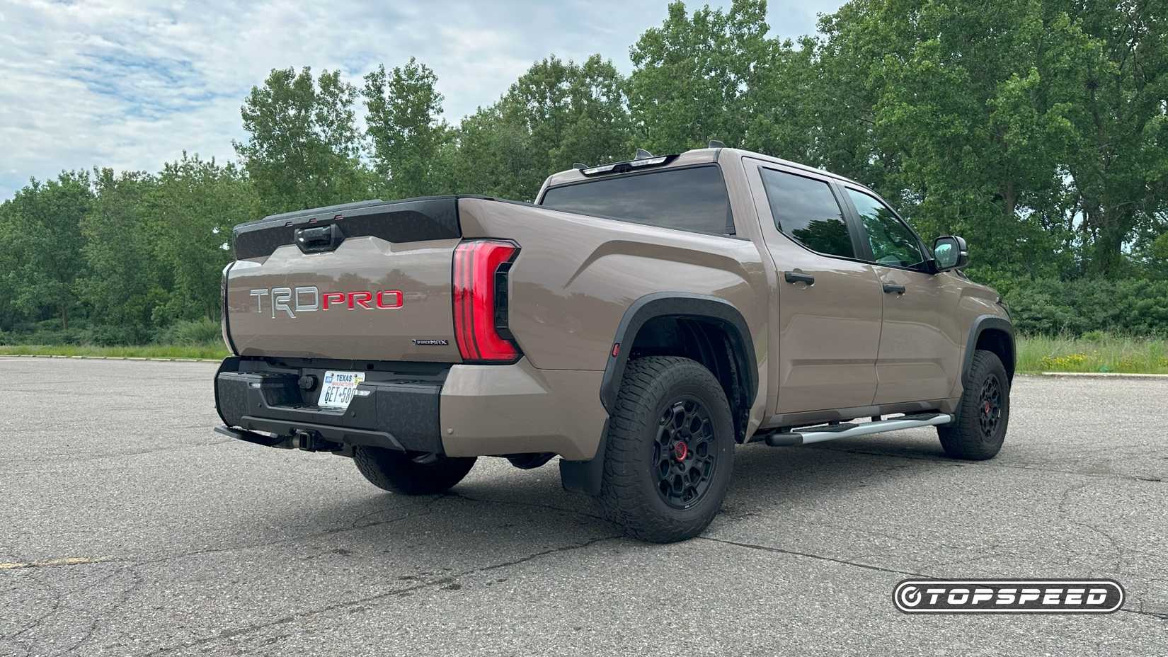 2025 Toyota Tundra TRD Pro i-Force Max Rear Three-Quarter 03