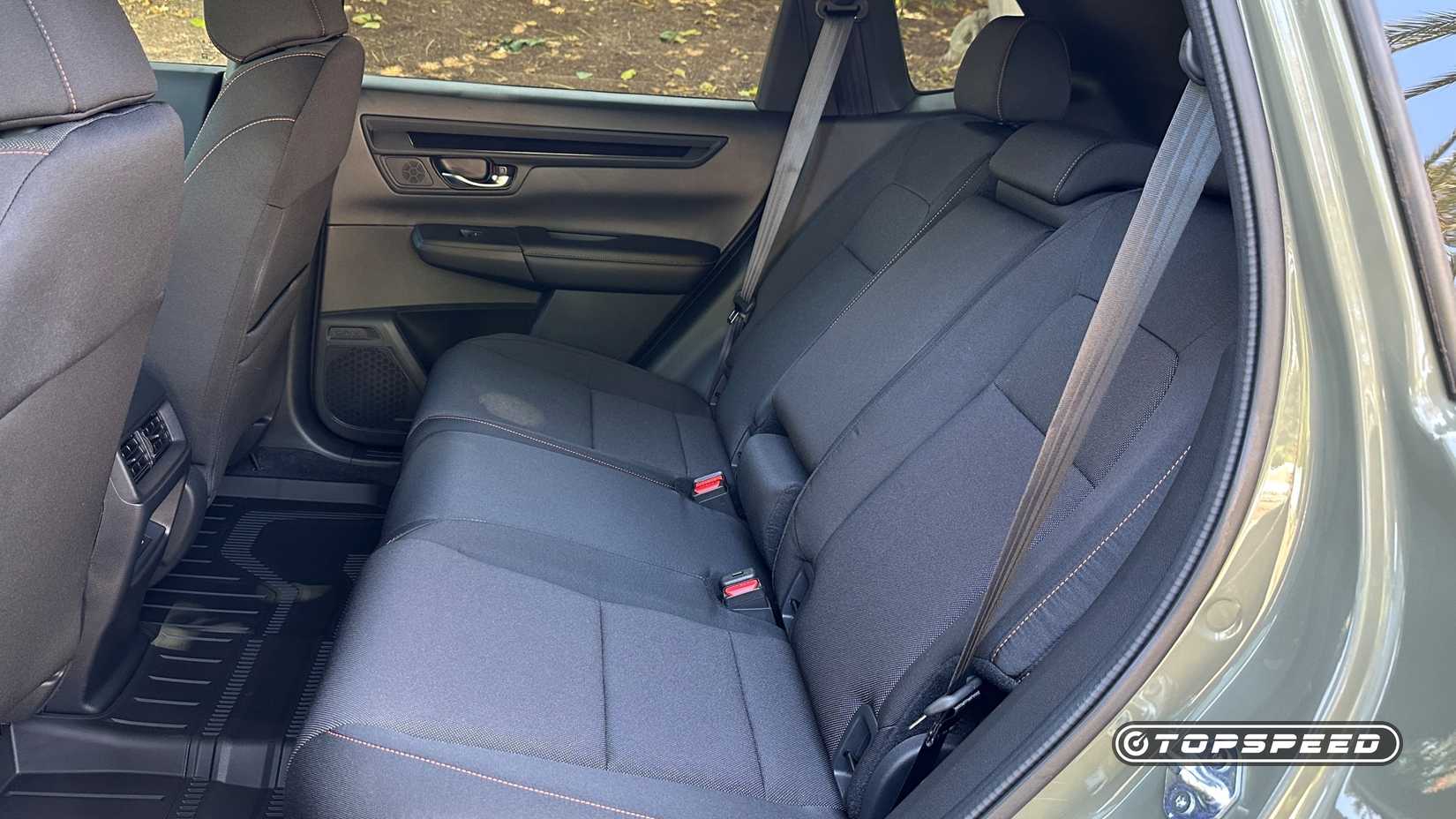 2026 Honda CR-V TrailSport rear seats
