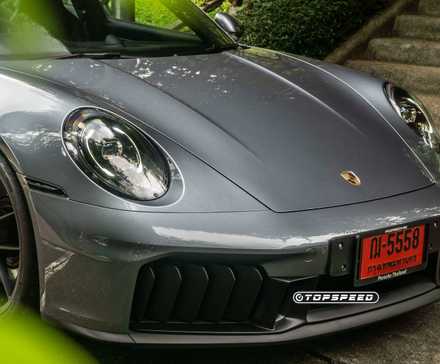 Parte frontal do Porsche 911 Carrera GTS 2025