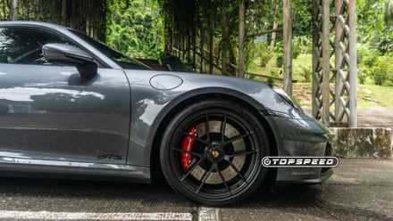Wheels of the 2025 Porsche 911 Carrera GTS