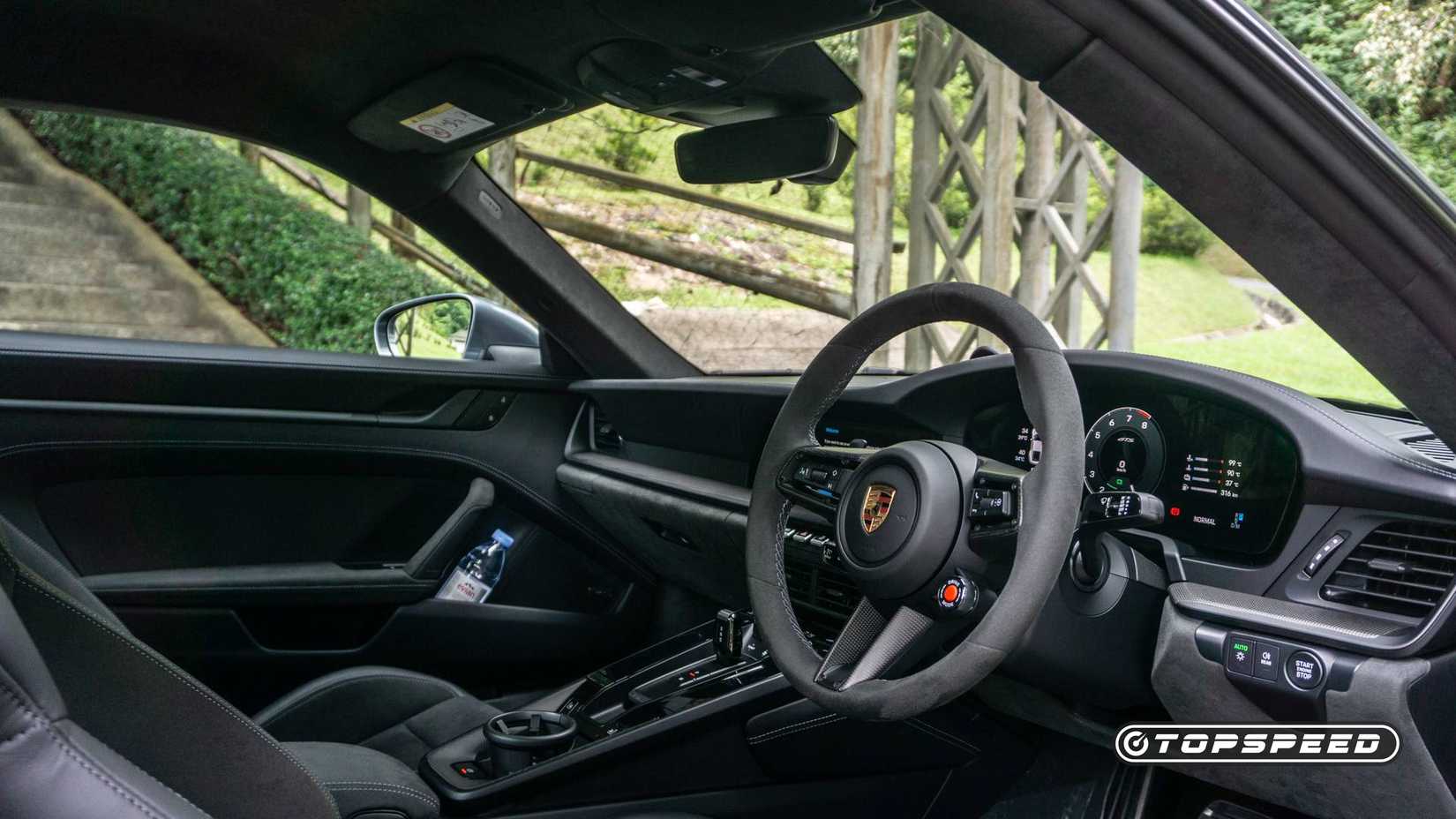 Interior of the 2025 Porsche 911 Carrera GTS