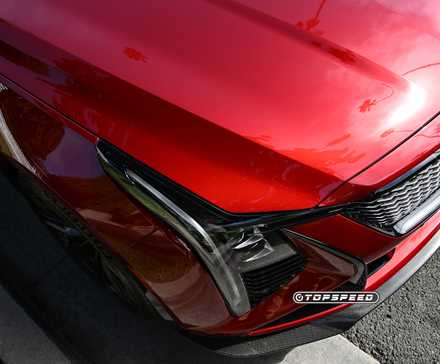 2025 red Cadillac CT5-V Blackwing Details