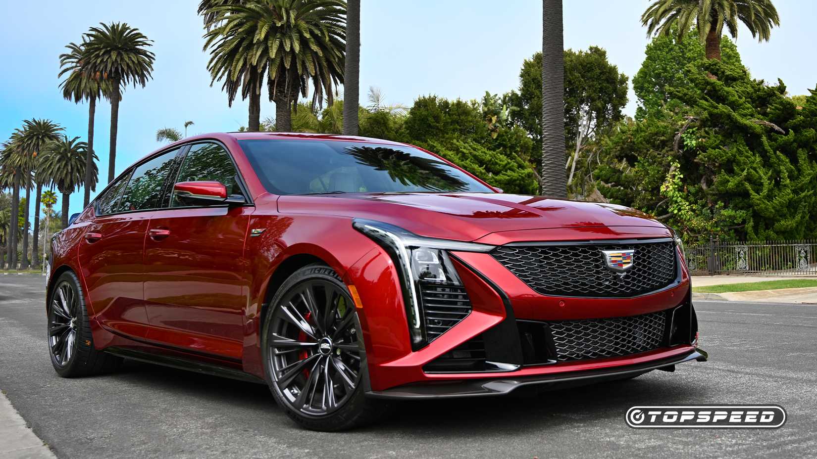 Exterior do Cadillac CT5 V 2025 Blackwing