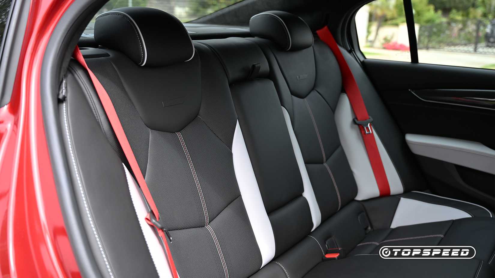 Interior do Cadillac CT5-V 2025 Blackwing