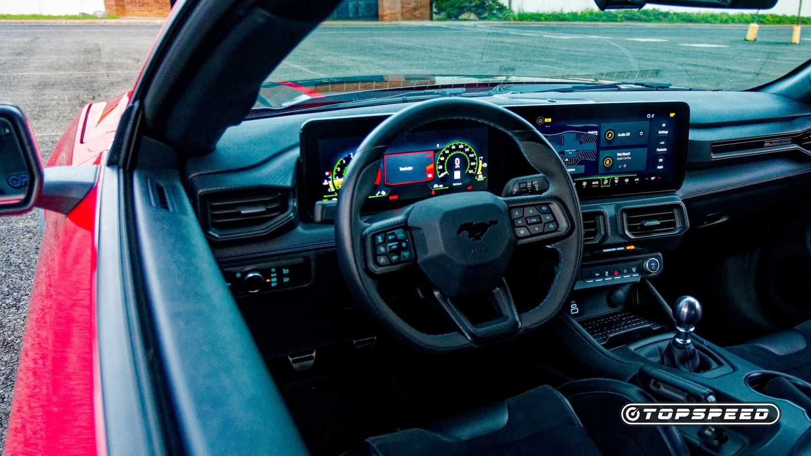 2025 Ford Mustang Dark Horse dash