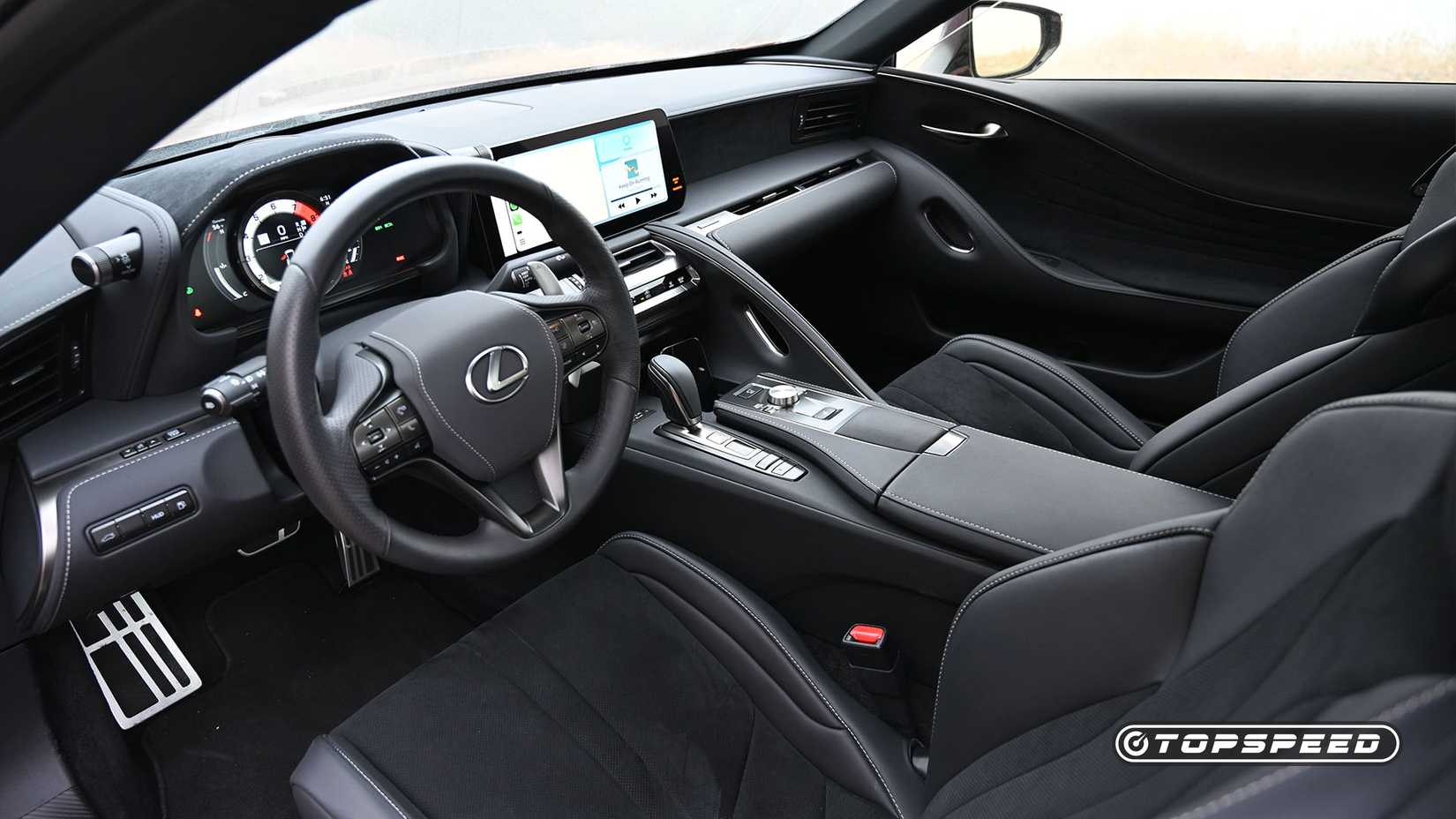 2025 Lexus LC500 interior