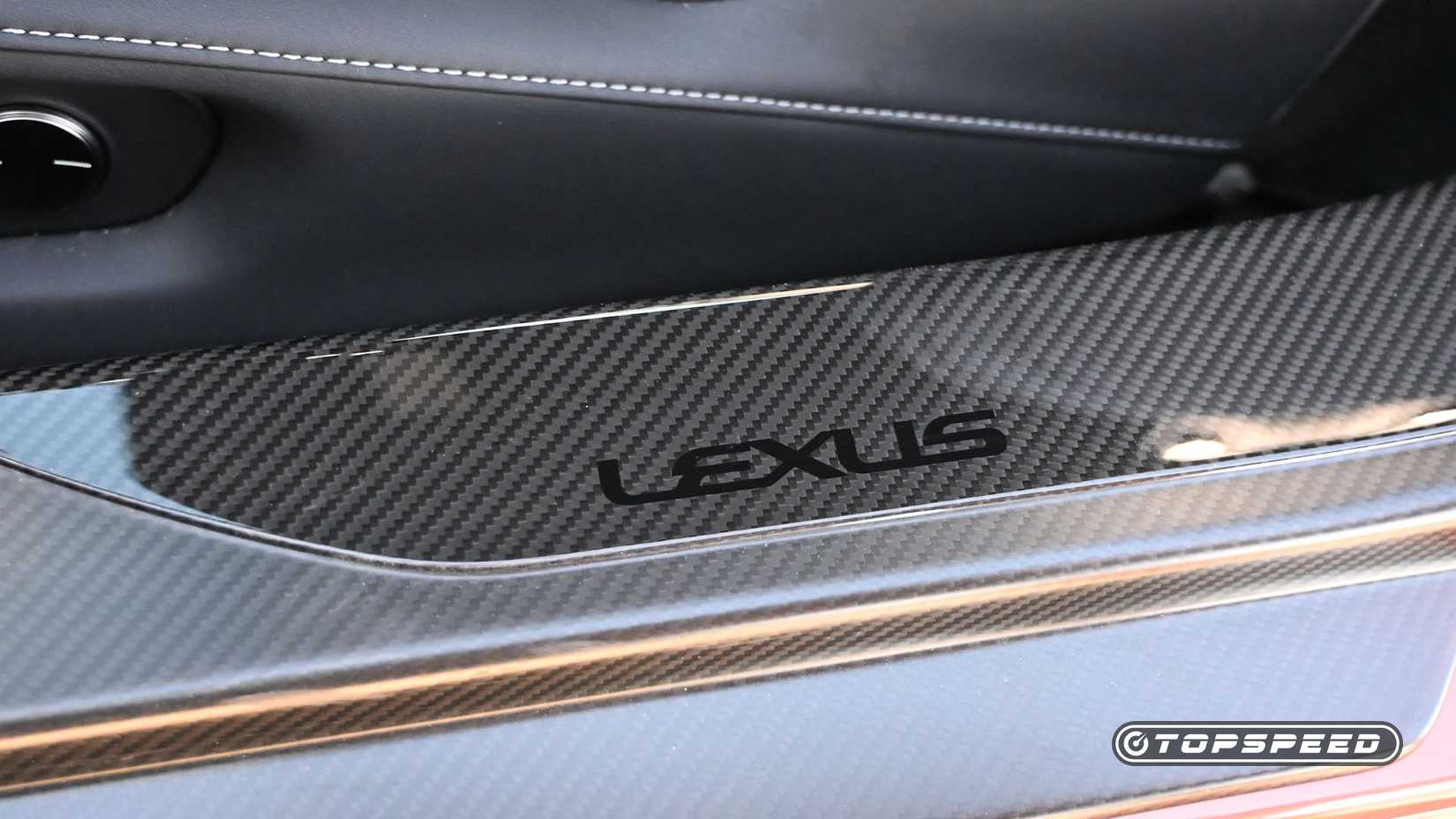 2025 Lexus LC500 interior