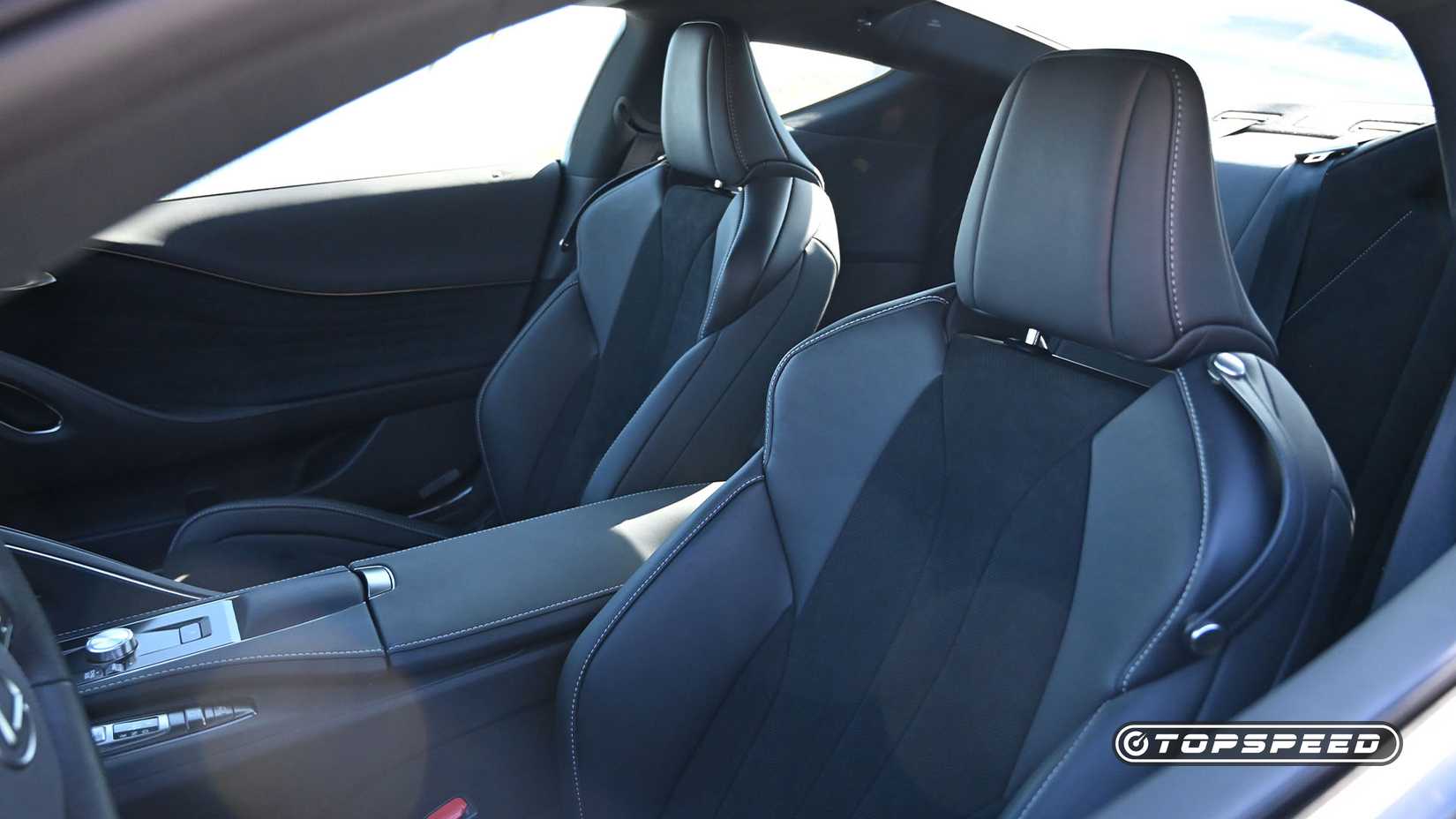 2025 Lexus LC500 interior