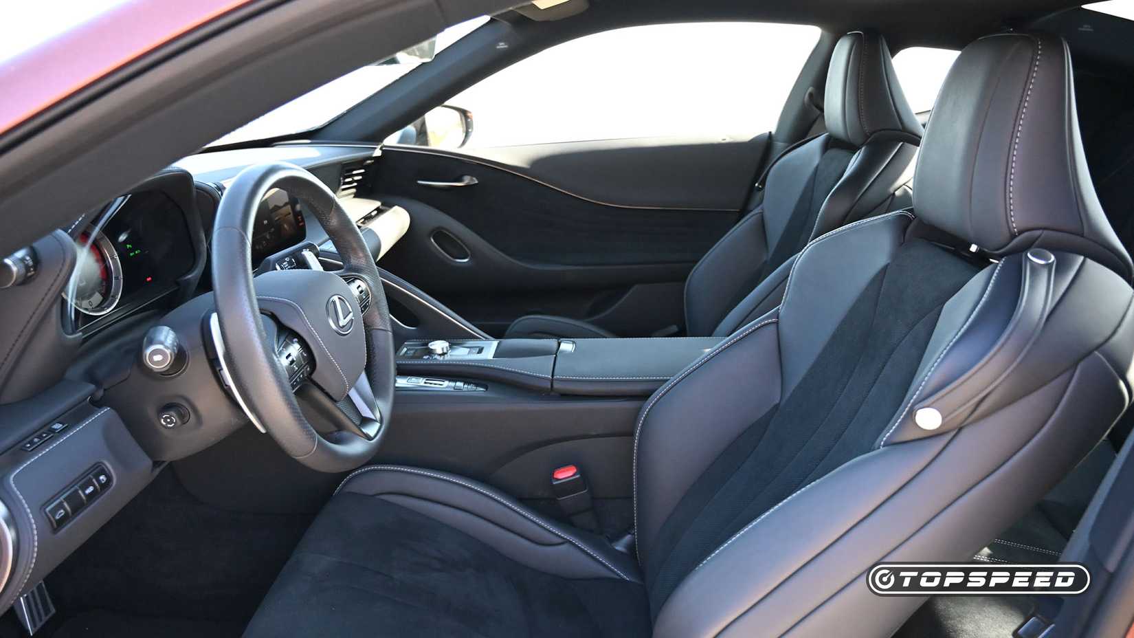 2025 Lexus LC500 interior 