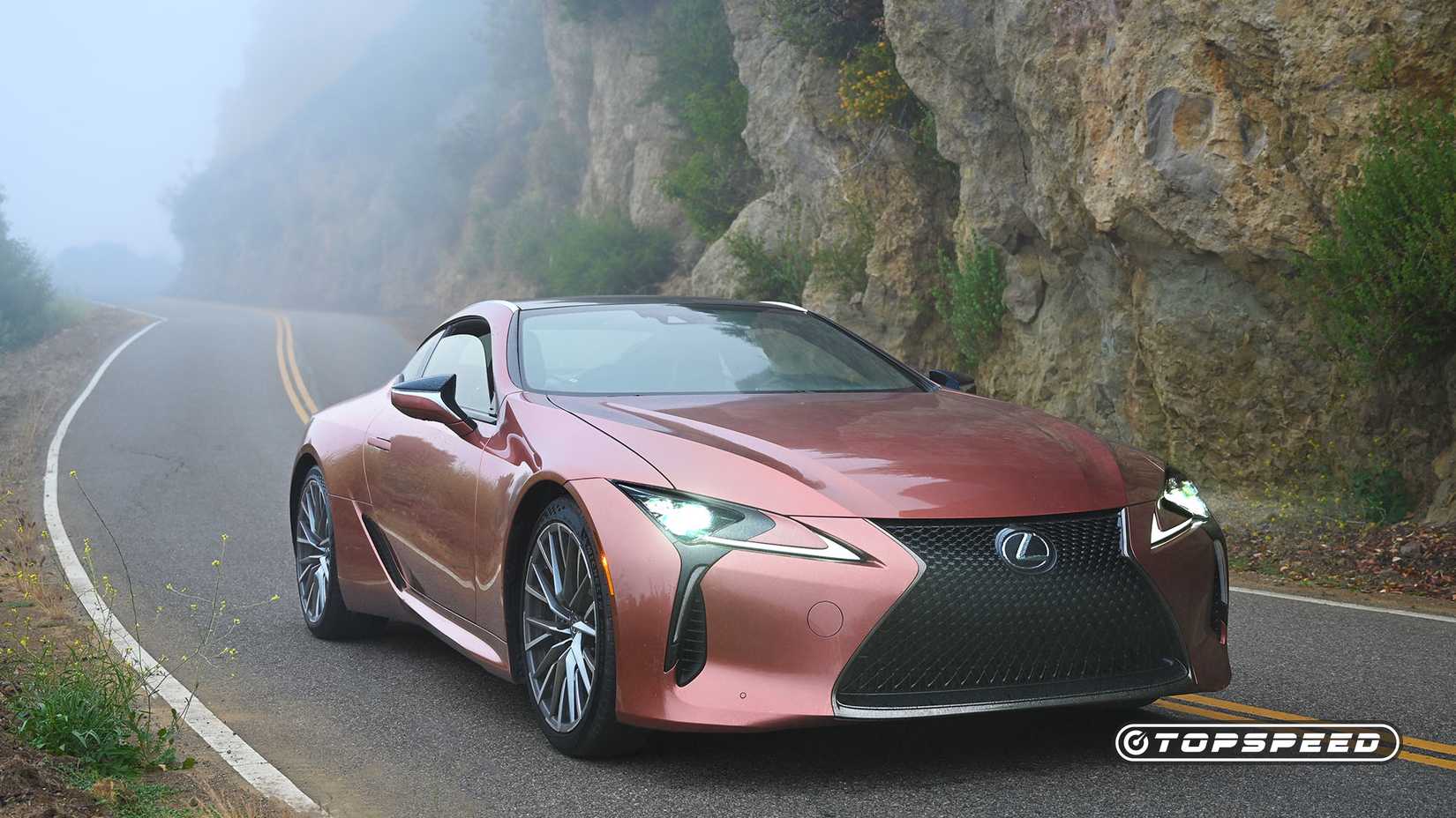 2025 Copper Lexus LC500