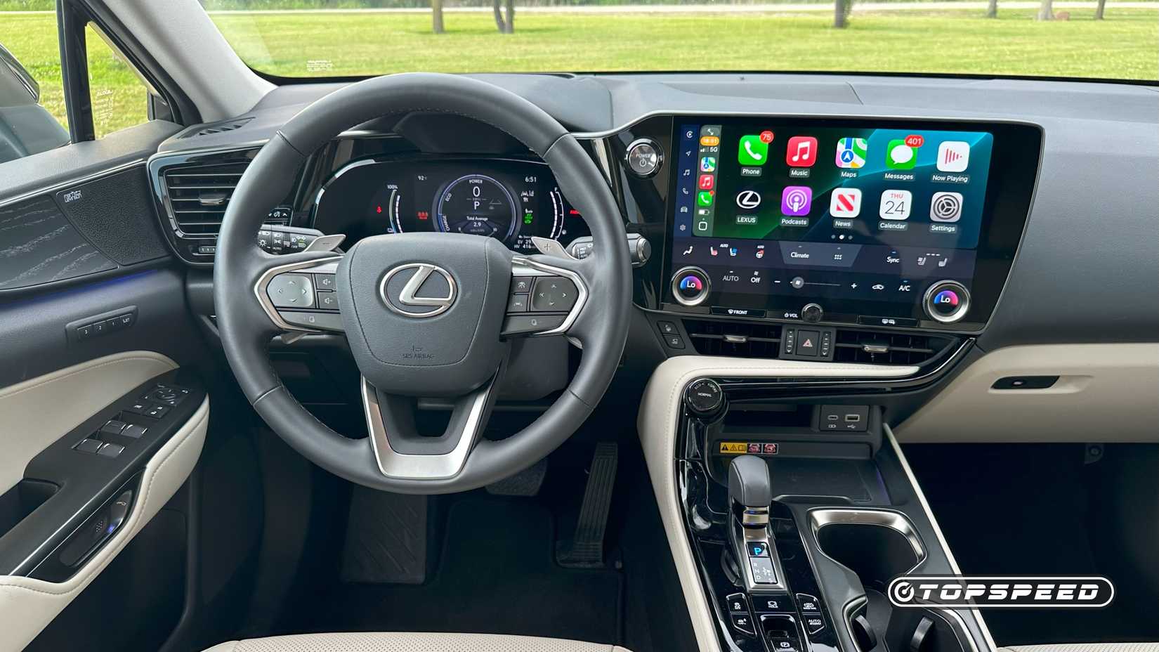 2025 Lexus NX 450h+ Luxury -- Interior 02-1
