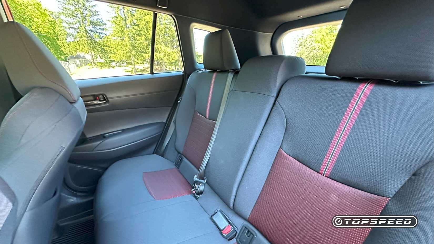 2025 Toyota Corolla Cross Hybrid Nightshade -- Backseat 03