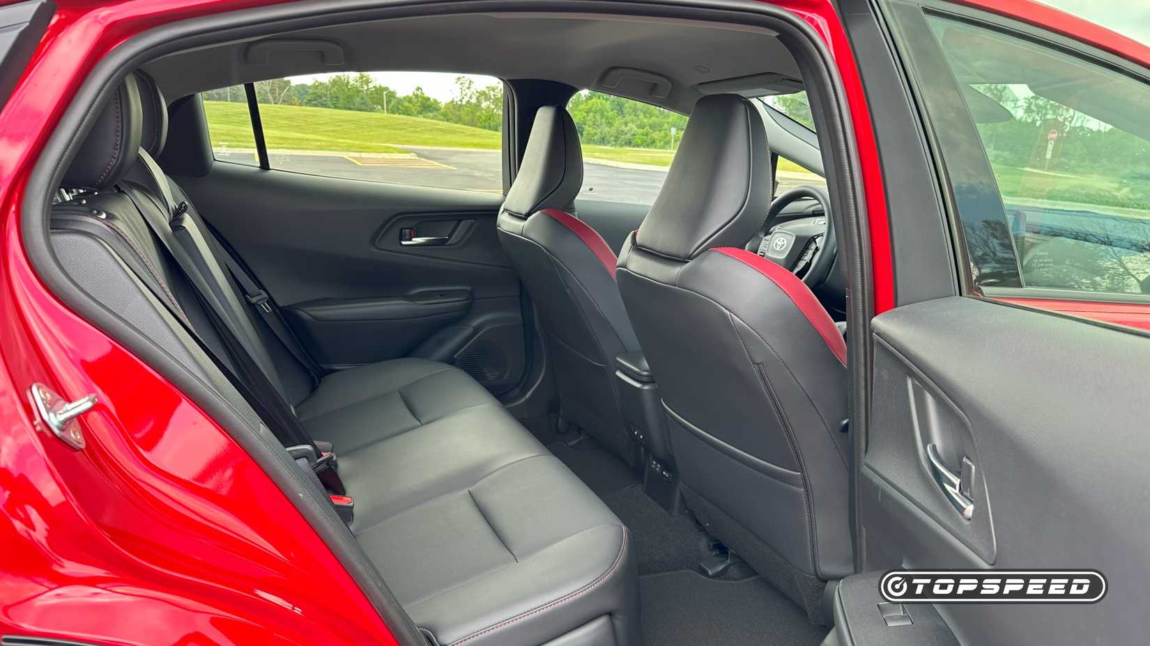 2025 Toyota Prius Plug-In Hybrid XSE -- Backseat
