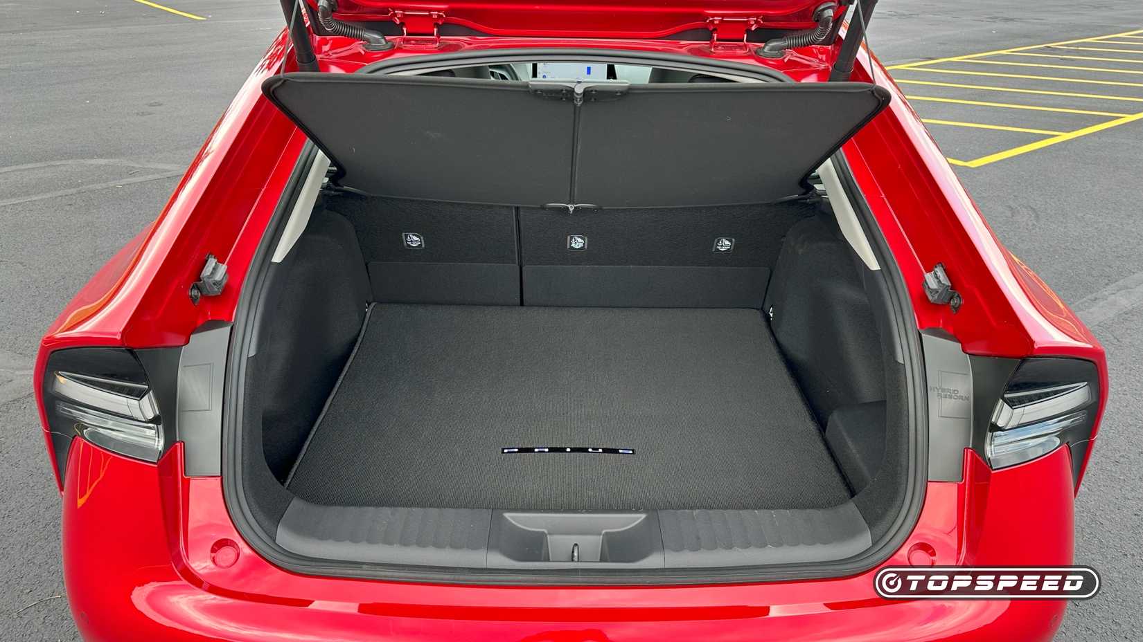 2025 Toyota Prius Plug-In Hybrid XSE -- Cargo Area