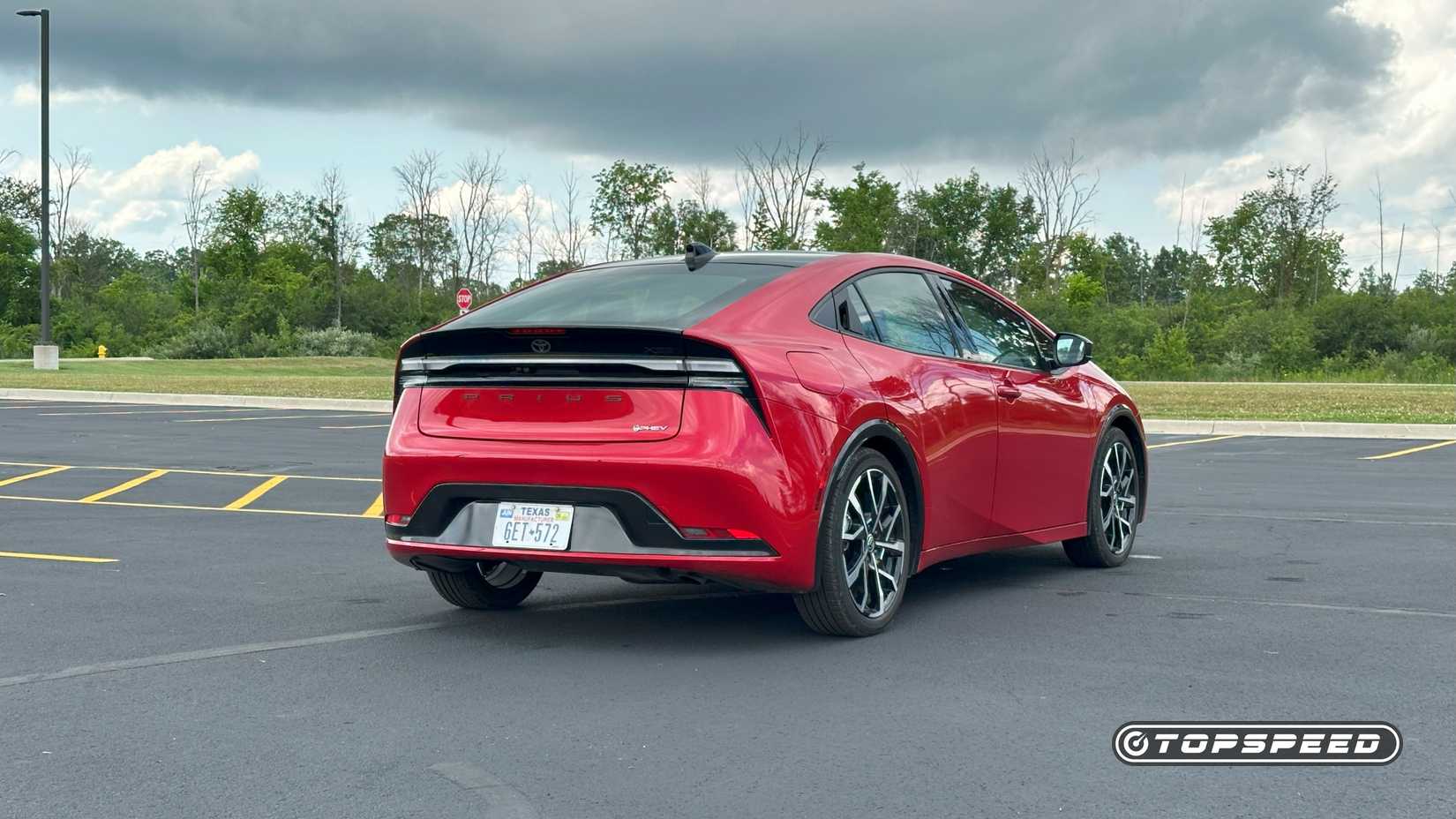 2025 Toyota Prius Plug-In Hybrid XSE -- Rear Three-Quarter 05