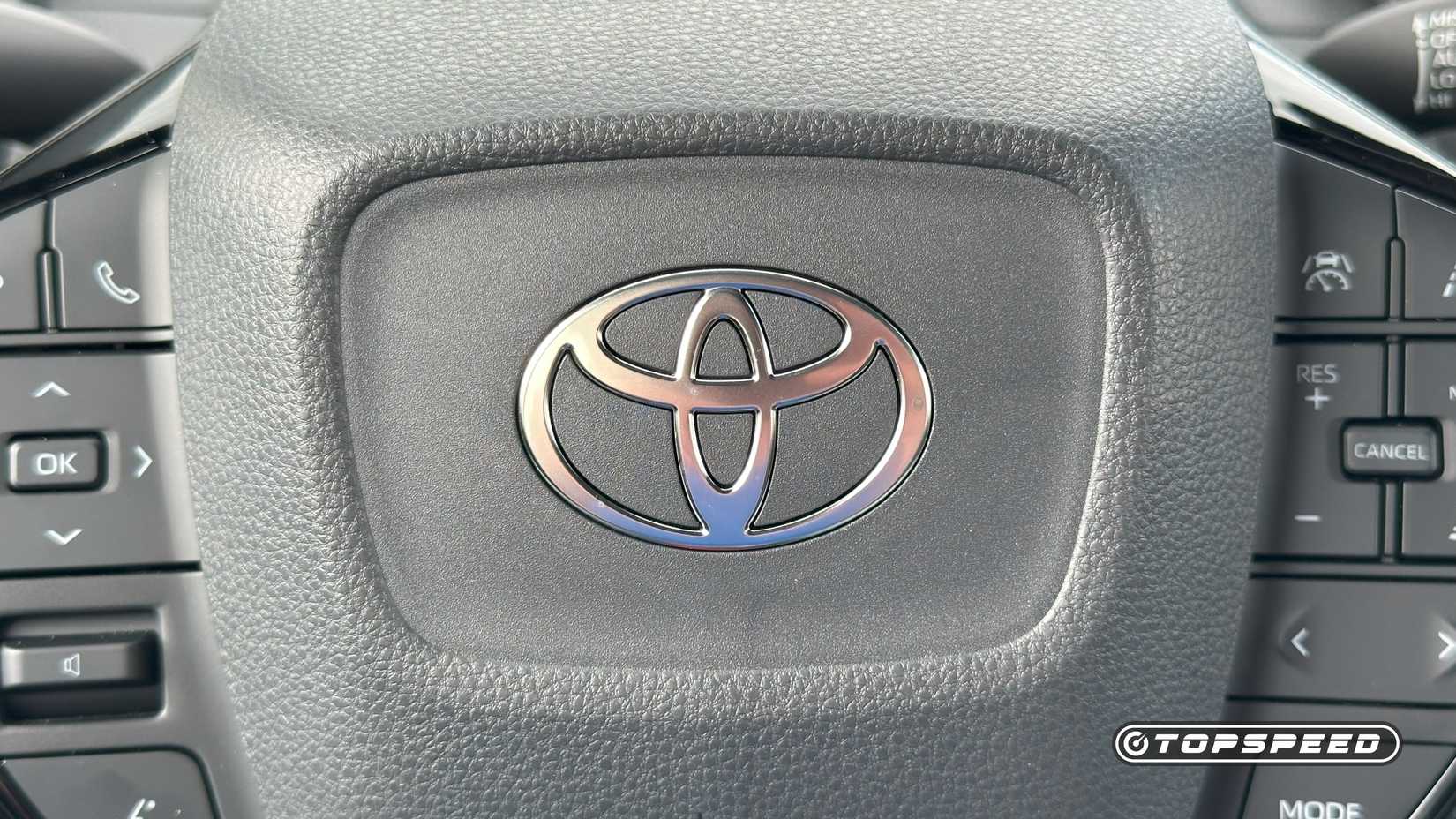 2025 Toyota Prius Plug-In Hybrid XSE -- Steering Wheel Toyota Logo