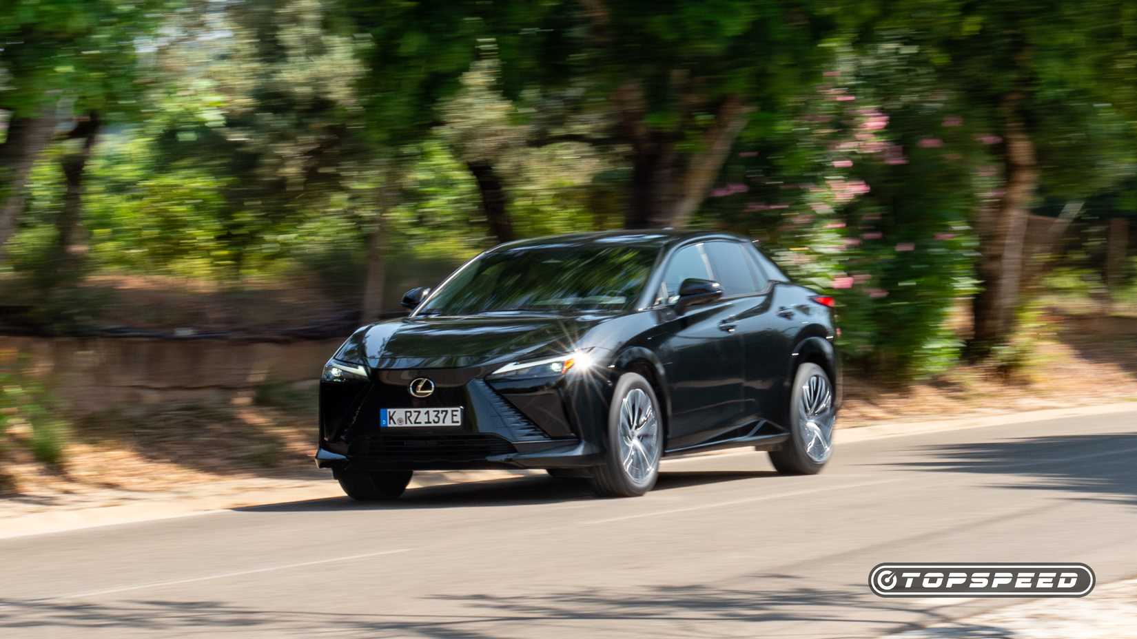 2026 Lexus RZ 450e front-driving